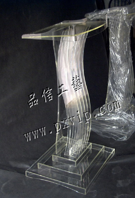 供应有机玻璃讲台,压克力演讲台,亚克力新闻发布台